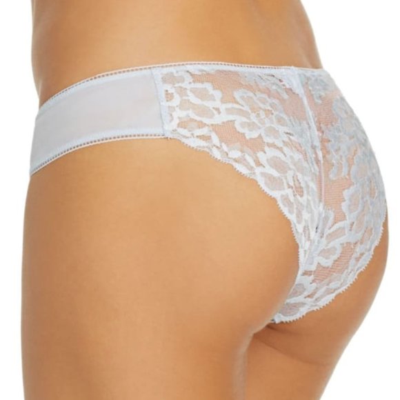 La Perla Other - La Perla Primrose Field Brazilian Bikini Panty Light Blue NWT